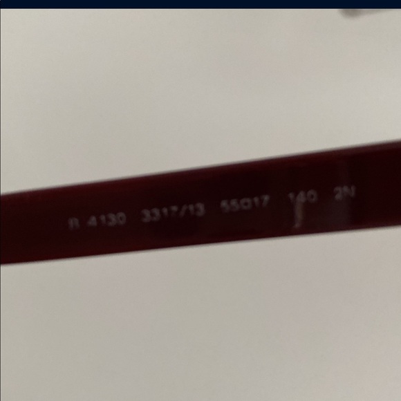 Burberry Burgundy color sunglasses main image 4